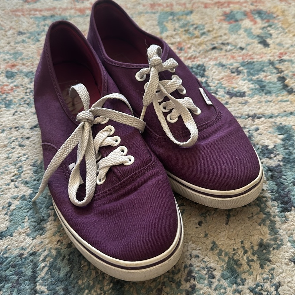 Authentic Purple Vans